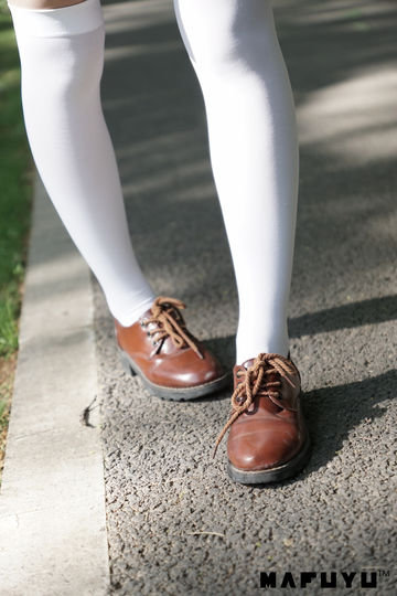 萝莉神楽板真冬少女と自然と白い靴下系列套图
